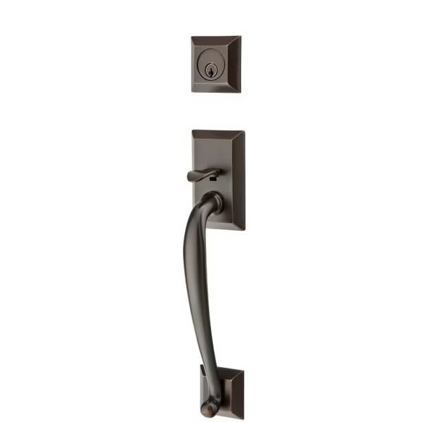 Oil Rubbed Bronze Handleset 4423BLUS10B, EMTEK, Mfr# 4423BLUS10B